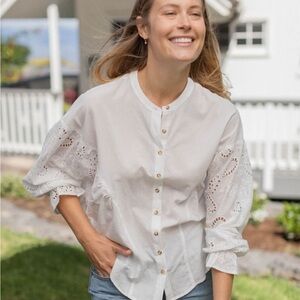 Neuflora Amelie Blouse - White